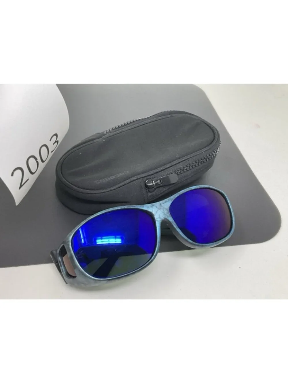 Cocoons Glasses Blue Ink Cocoons Polarized Flex2Fit Slimline Sunglasses